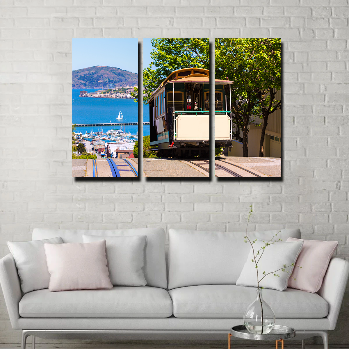 Hyde Street Cable Car Wall Art