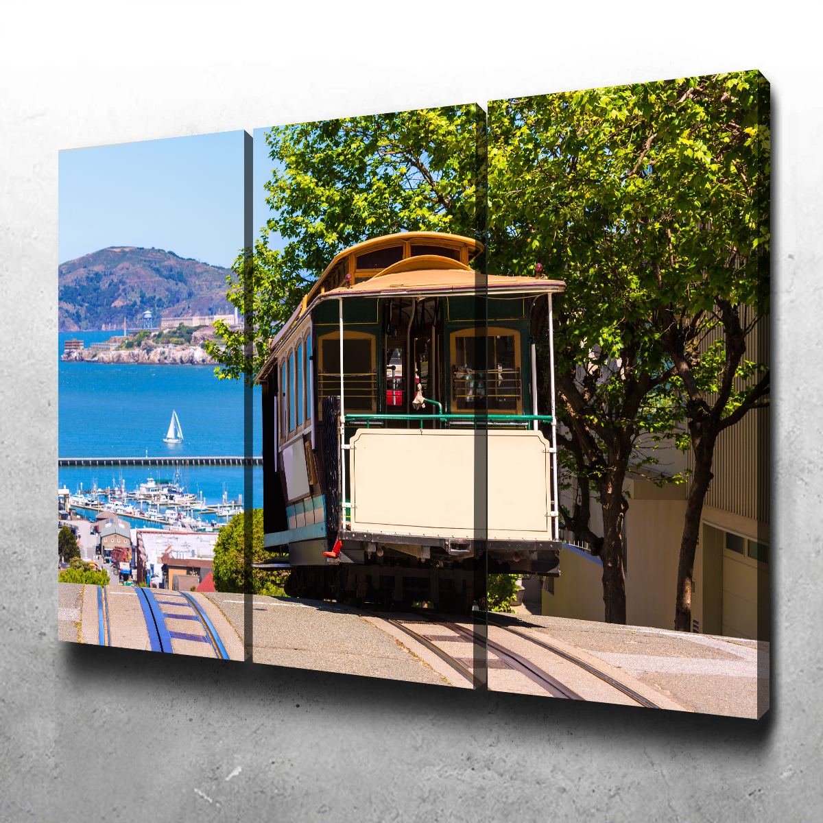 Hyde Street Cable Car Wall Art