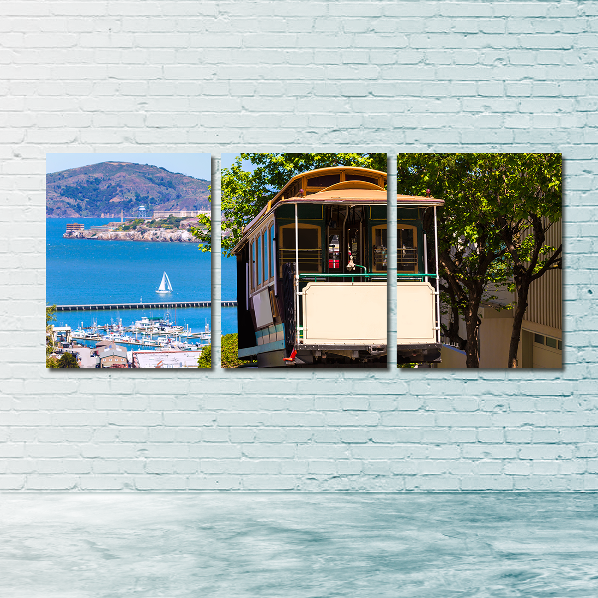 Hyde Street Cable Car Wall Art