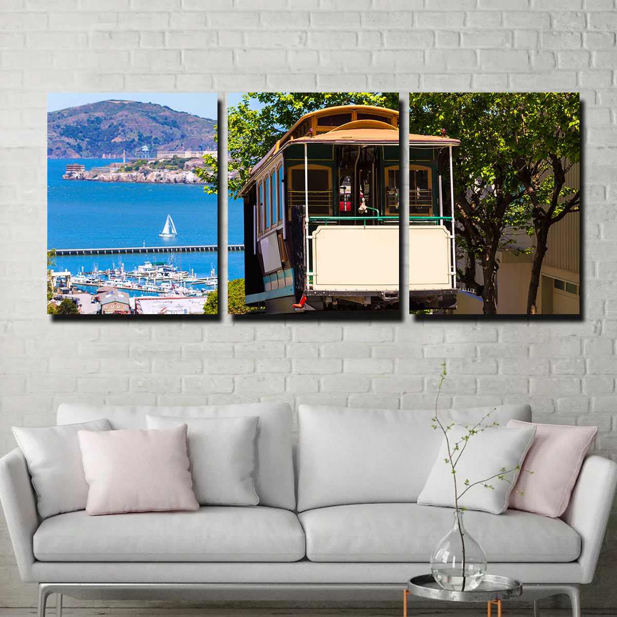 Hyde Street Cable Car Wall Art