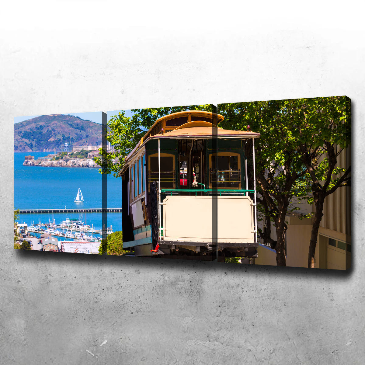 Hyde Street Cable Car Wall Art