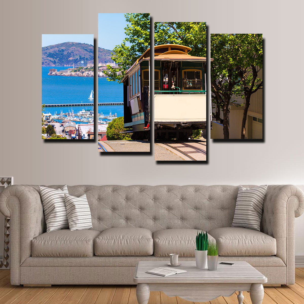 Hyde Street Cable Car Wall Art