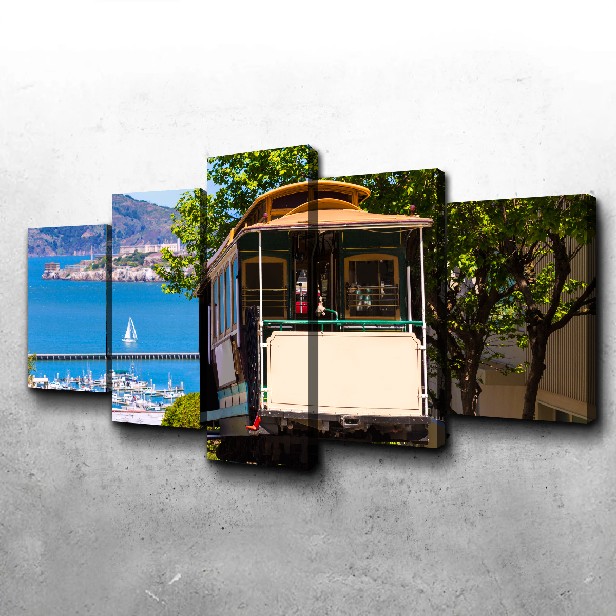 Hyde Street Cable Car Wall Art