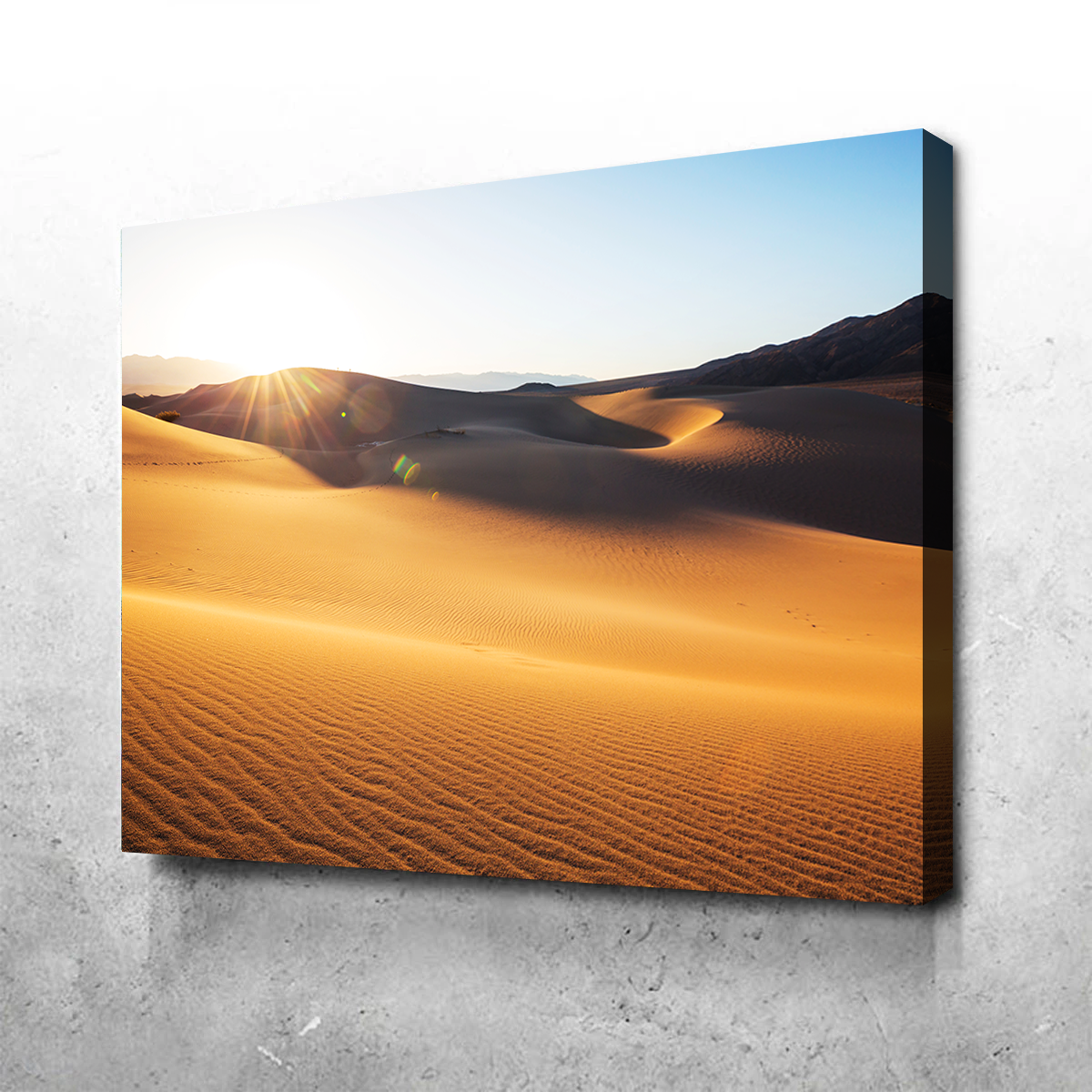 Sand Dunes in Death Valley Wall Art