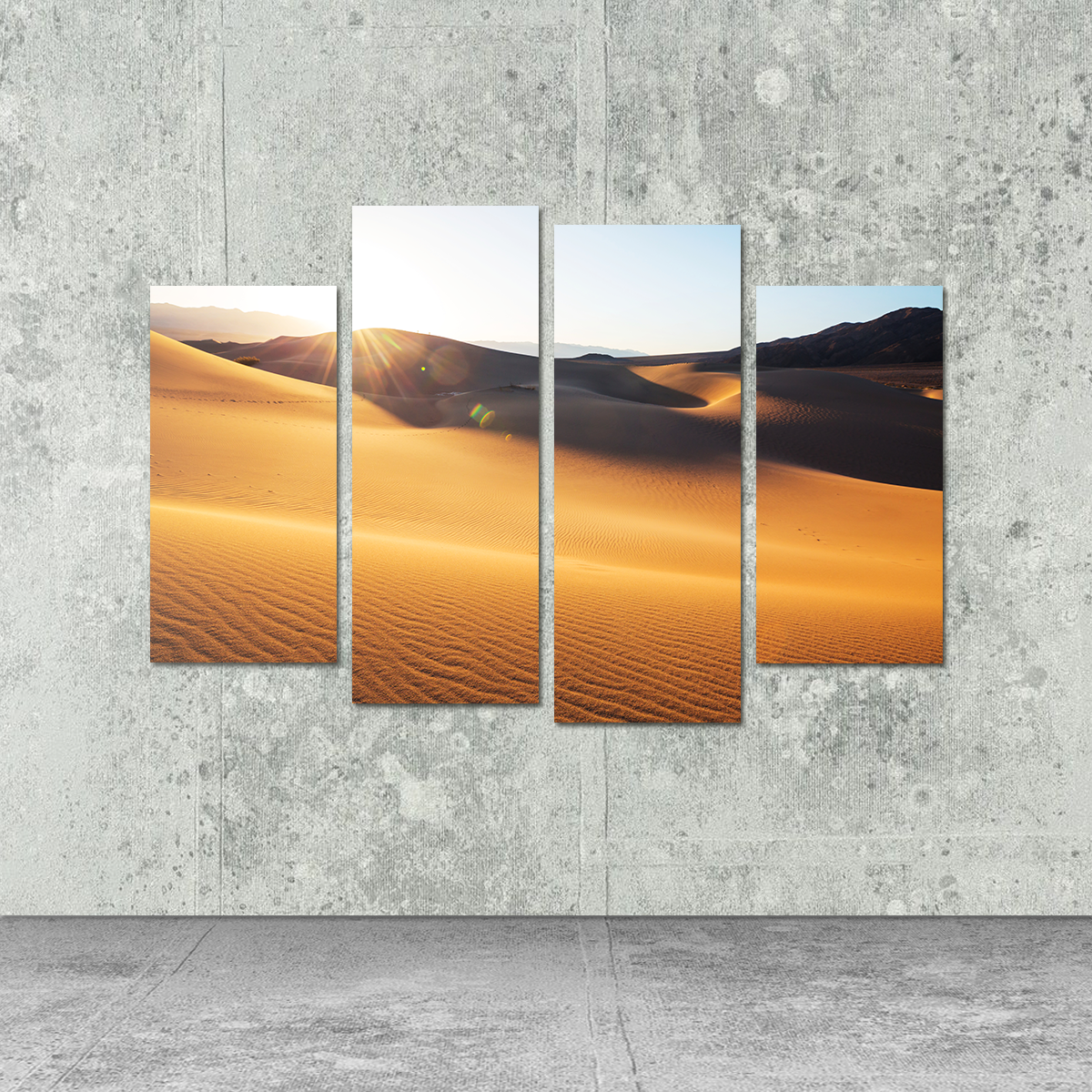 Sand Dunes in Death Valley Wall Art