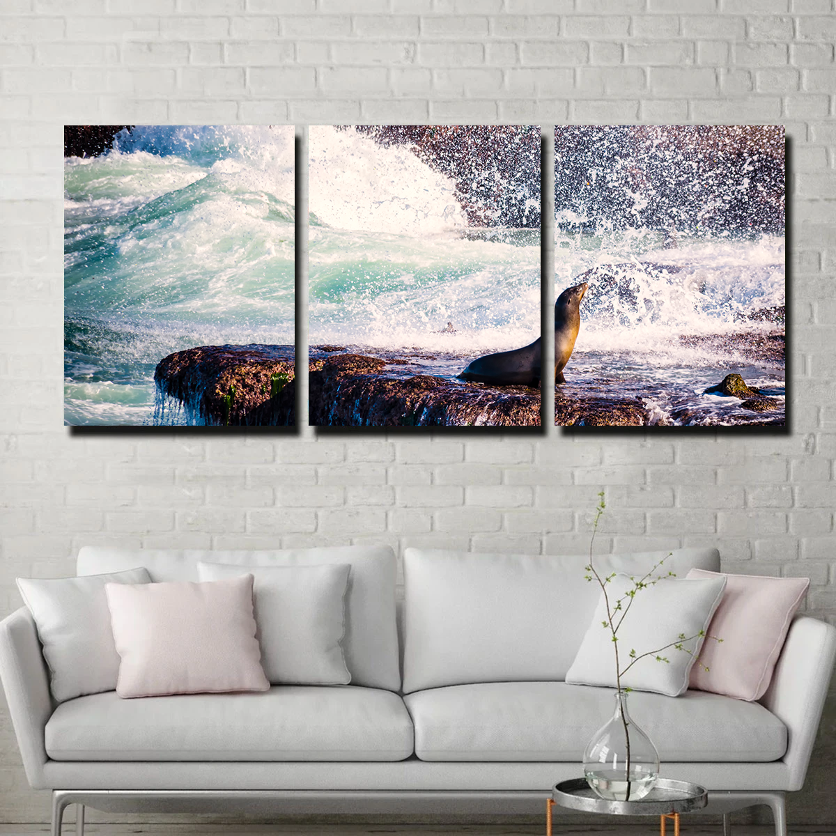 Sea Lion Surf La Jolla Wall Art