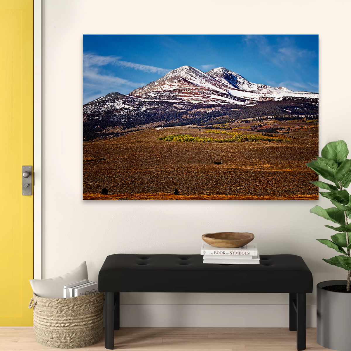 Sierra Nevada Mountains Wall Art