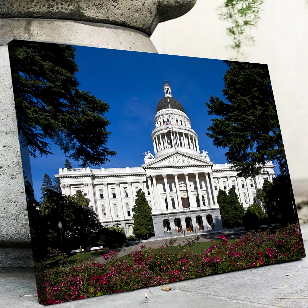 State Capitol Sacramento Wall Art