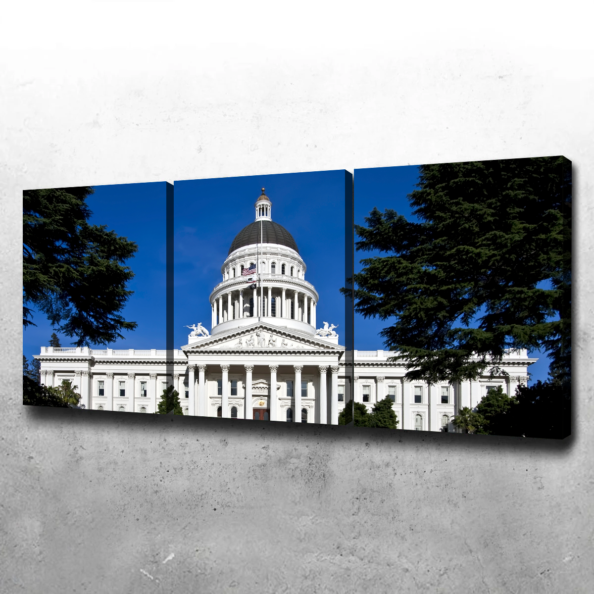 State Capitol Sacramento Wall Art