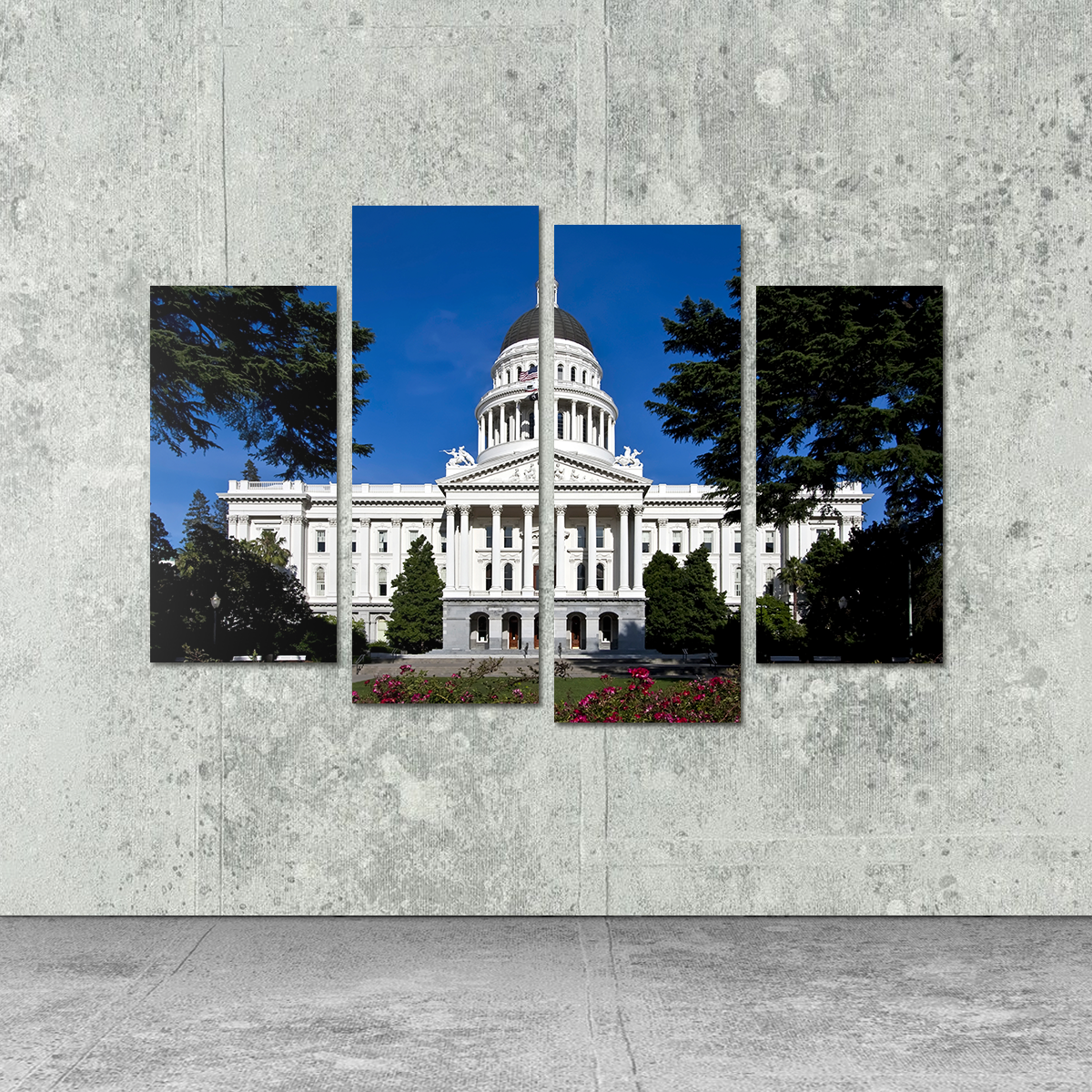 State Capitol Sacramento Wall Art