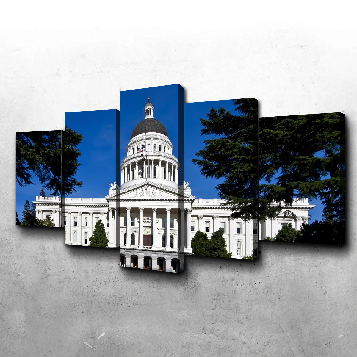 State Capitol Sacramento Wall Art
