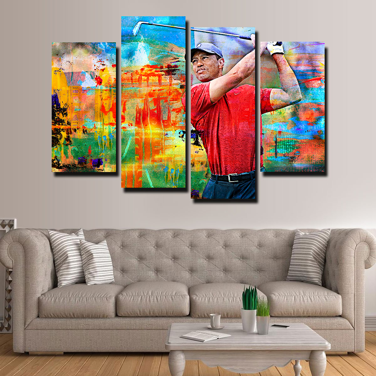 TW Canvas Wall Art