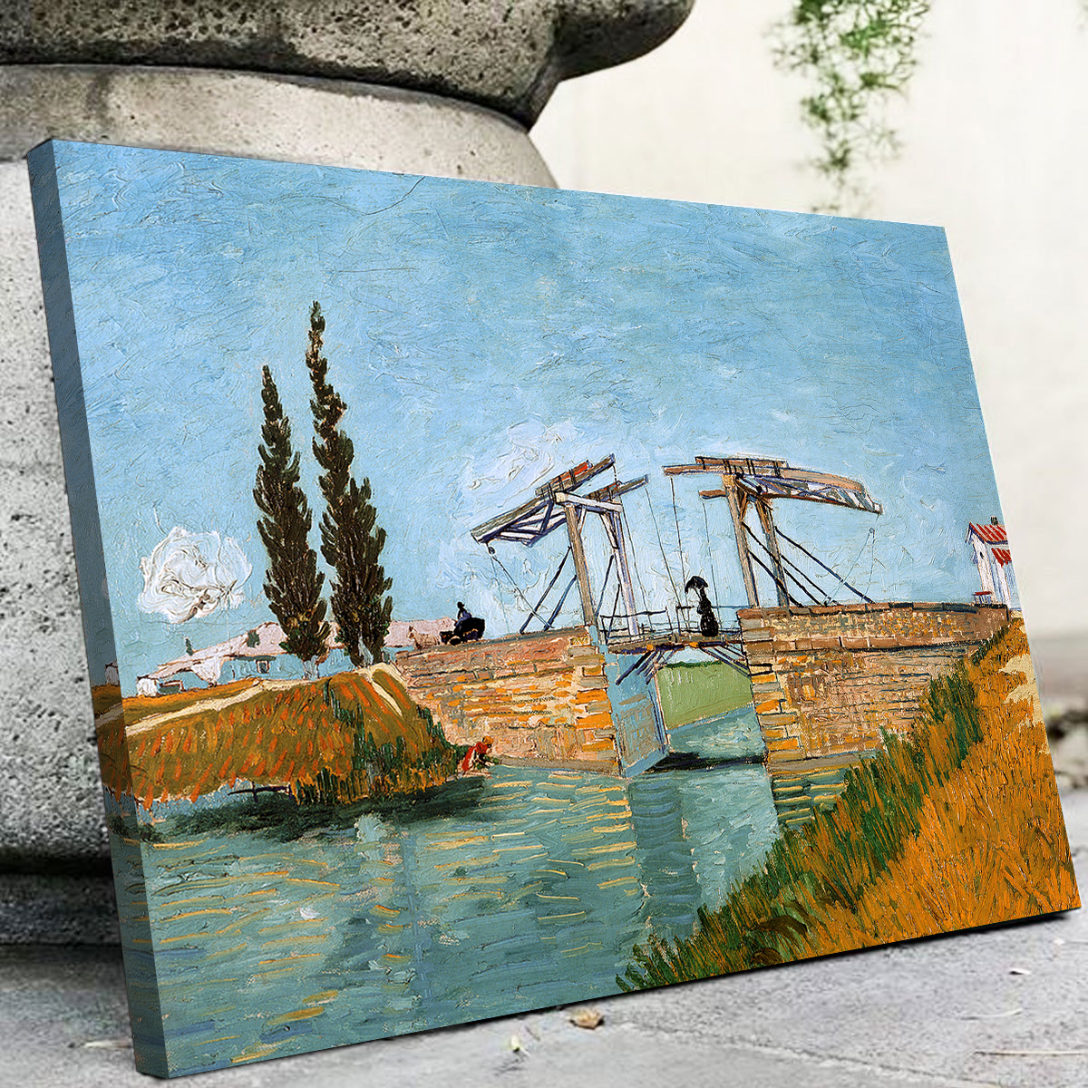 Brug bij Langlois Wall Art