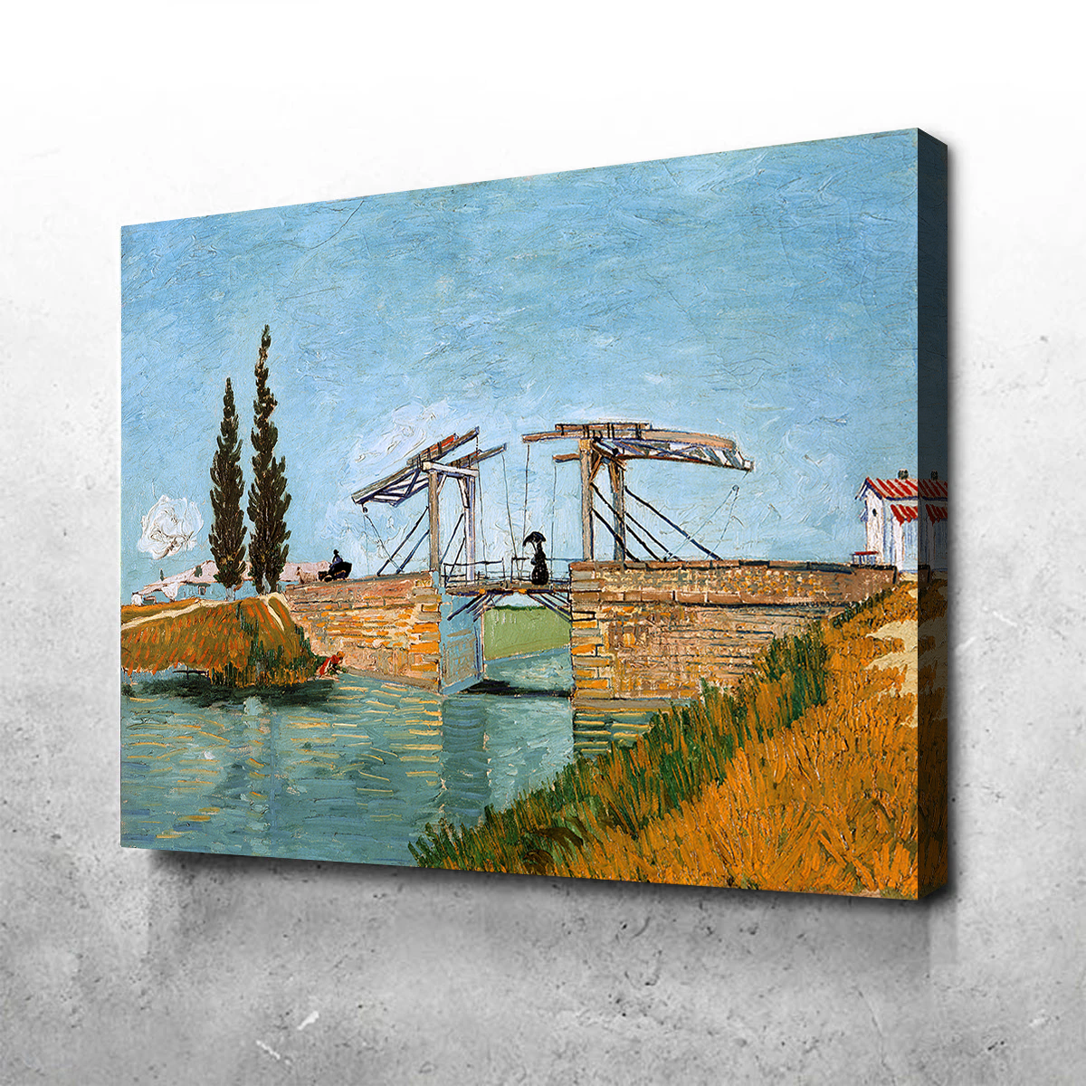 Brug bij Langlois Wall Art