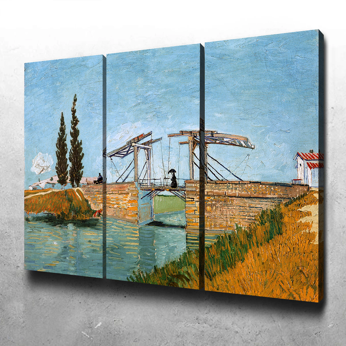 Brug bij Langlois Wall Art