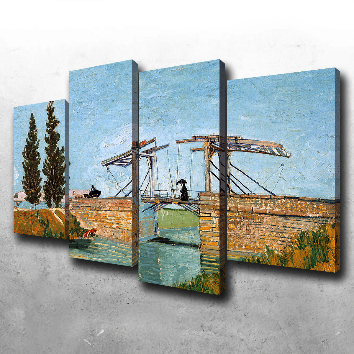 Brug bij Langlois Wall Art