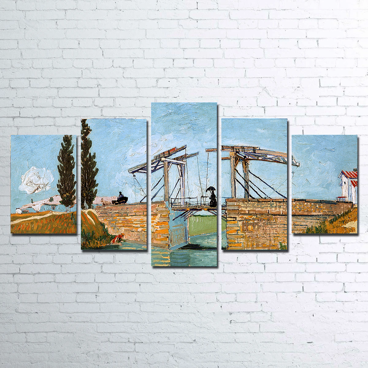 Brug bij Langlois Wall Art