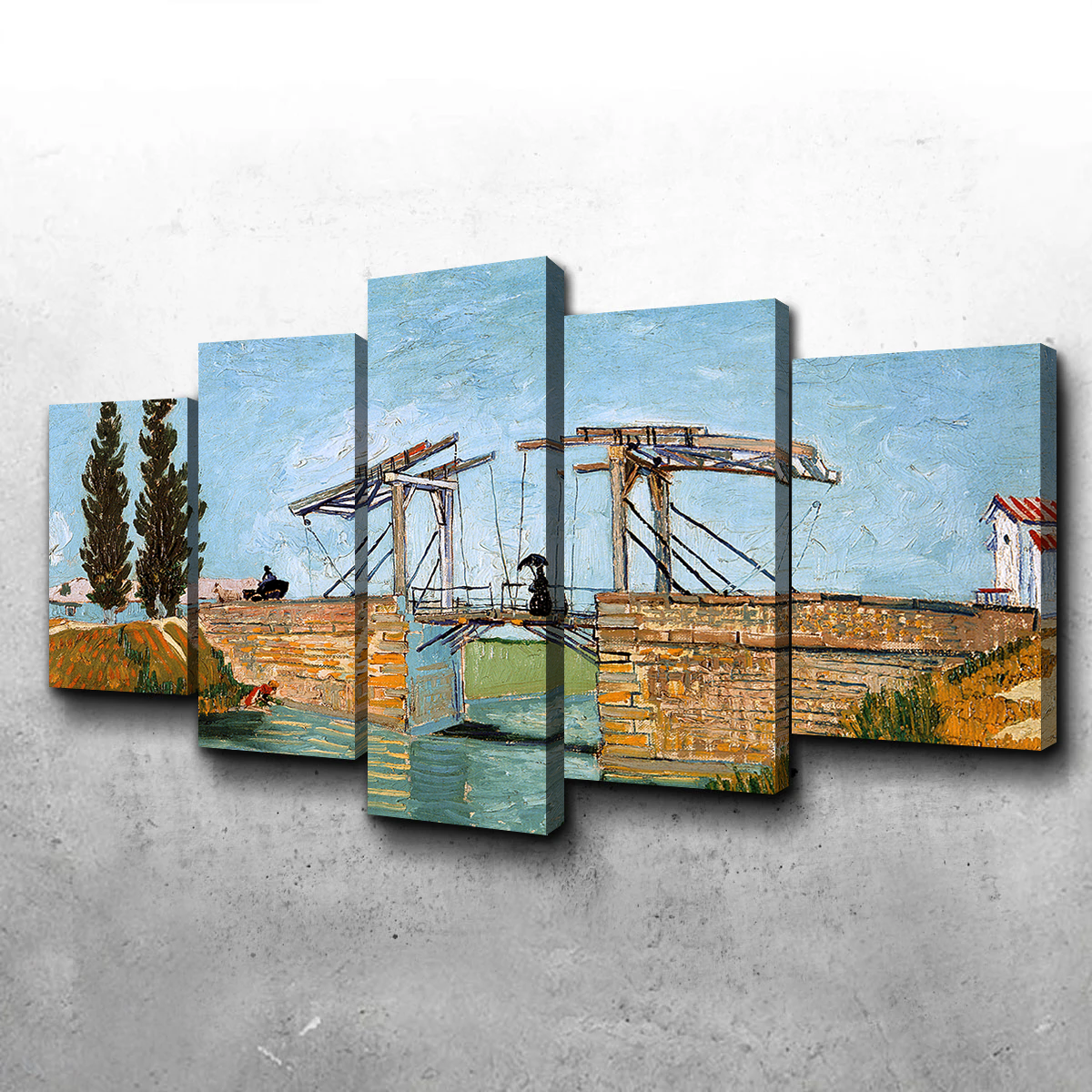 Brug bij Langlois Wall Art