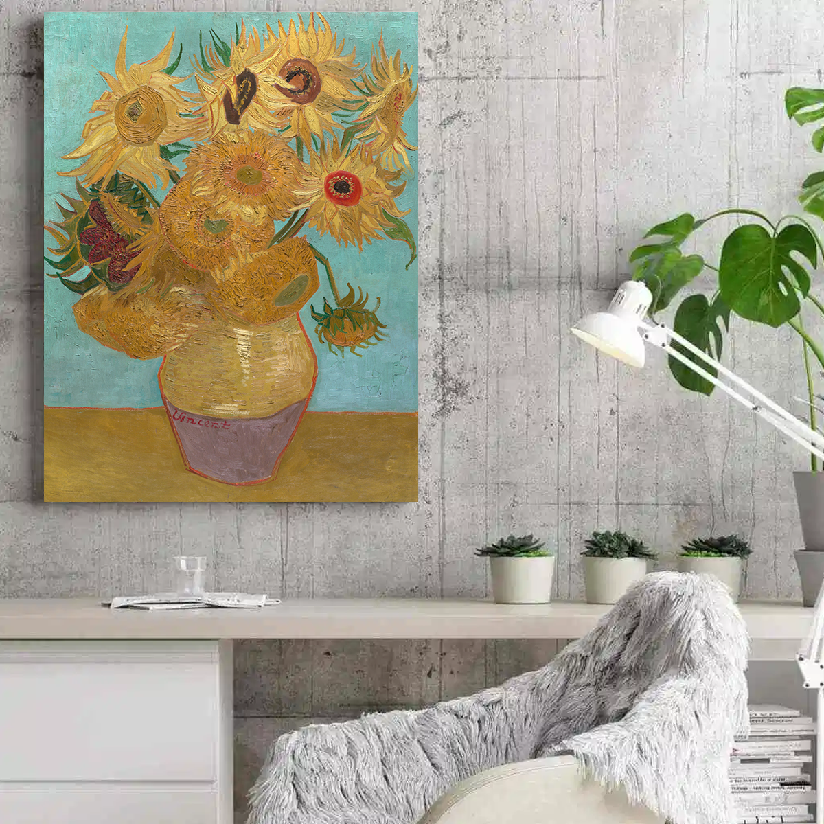 Dutch Sunflowers Wall Art