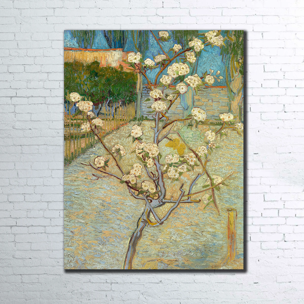 Perenboompje in bloei Wall Art