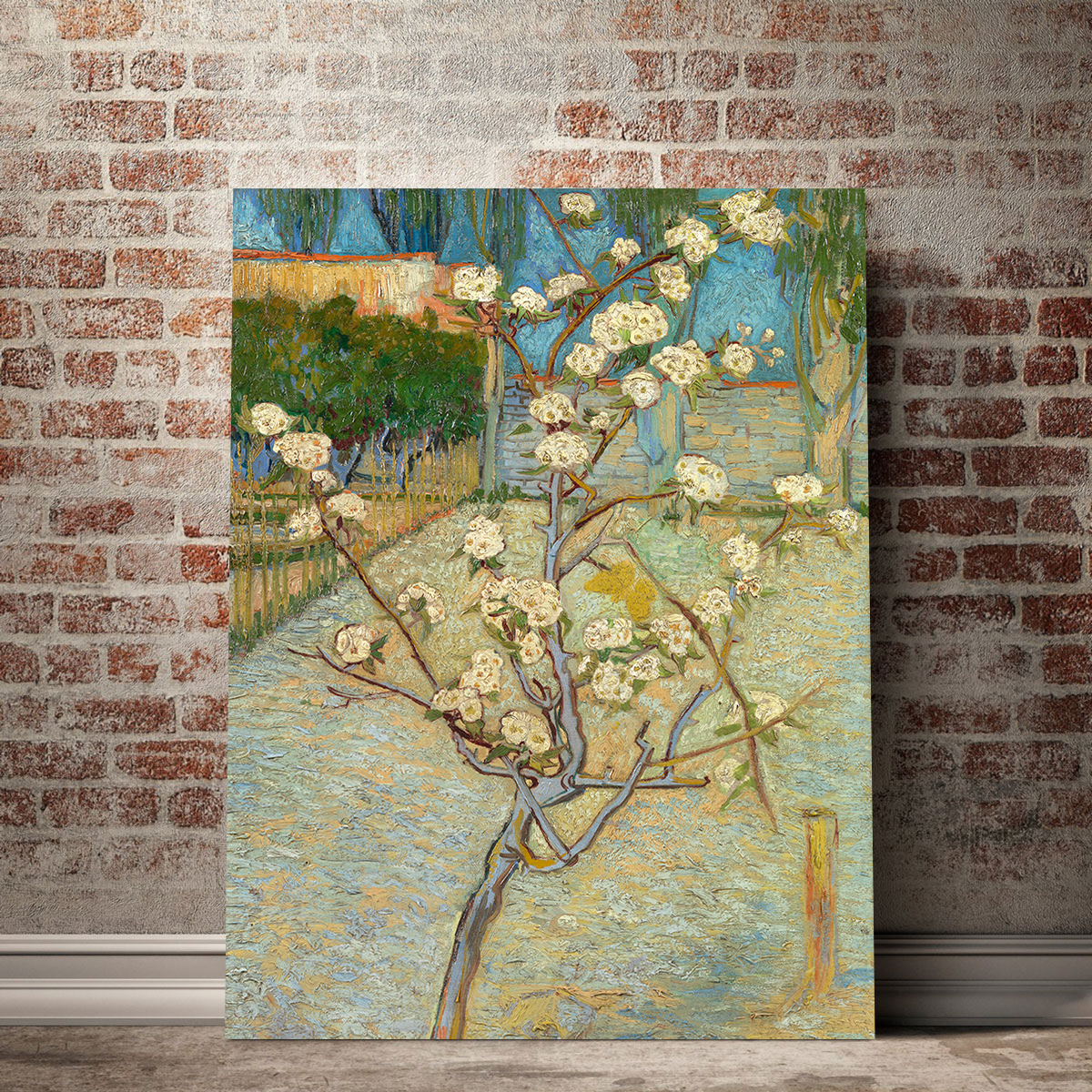 Perenboompje in bloei Wall Art