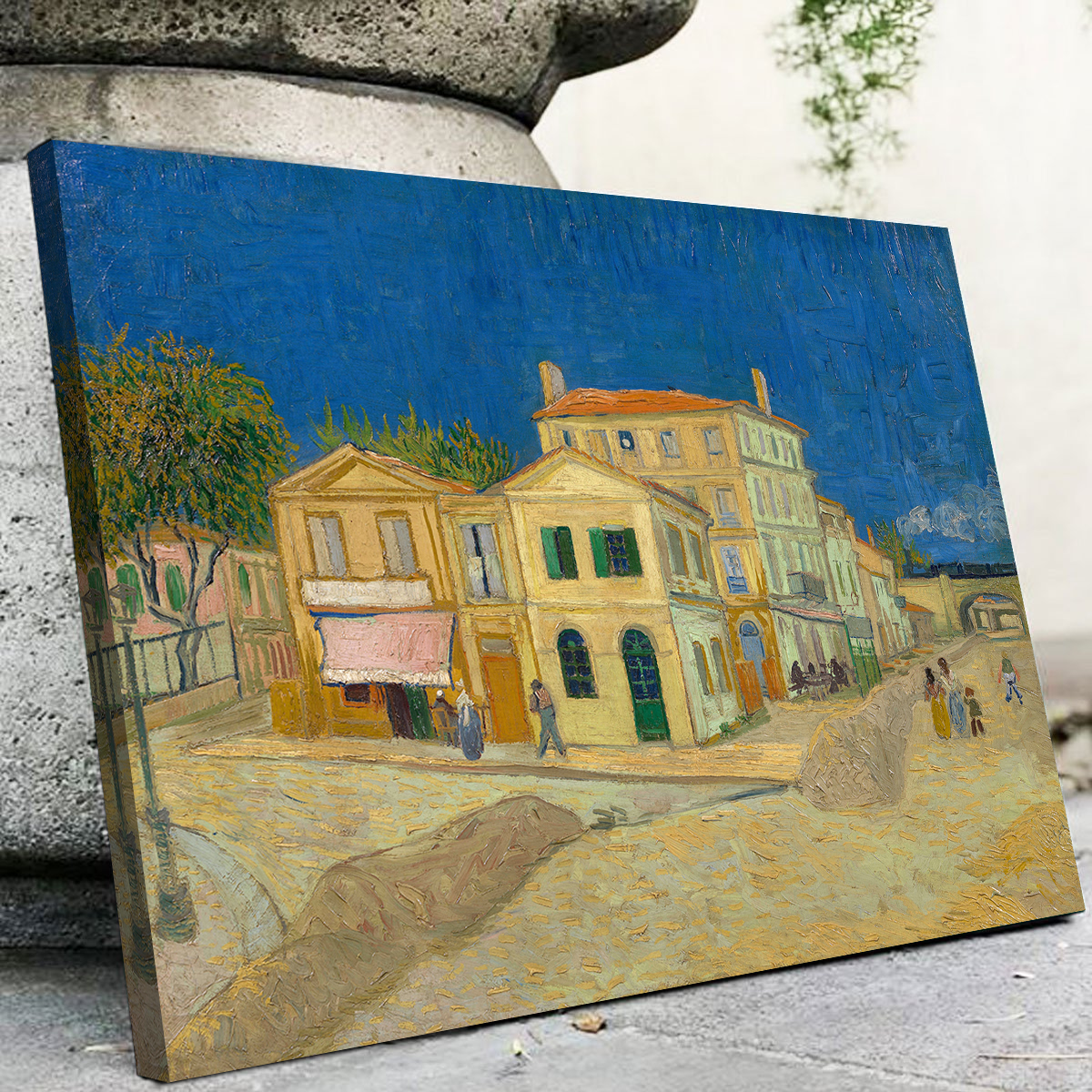 The Yellow House Wall Art