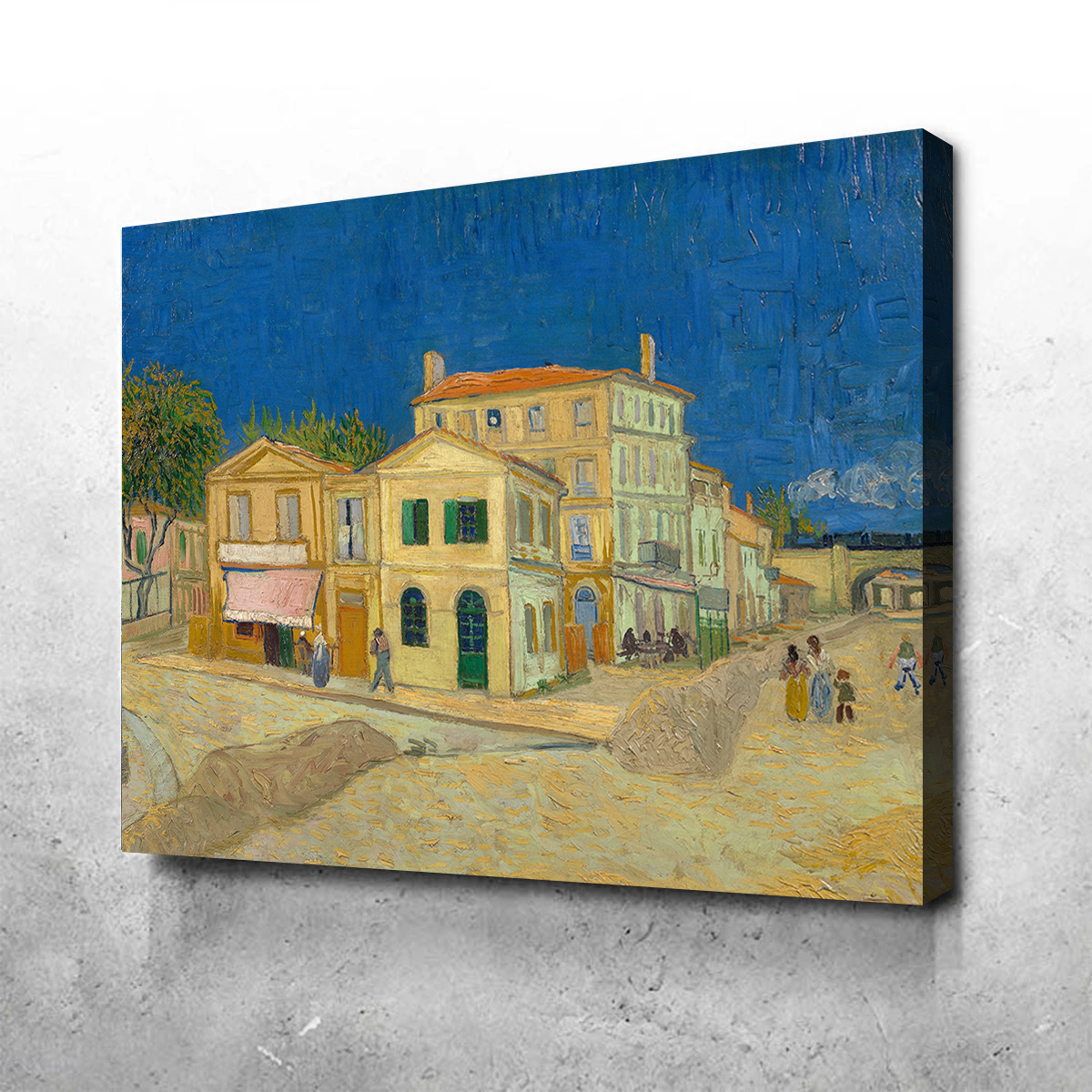 The Yellow House Wall Art