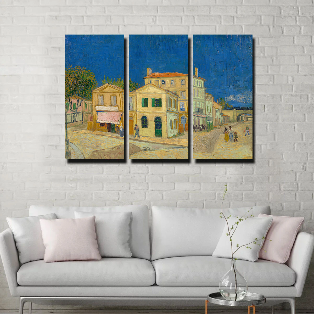The Yellow House Wall Art