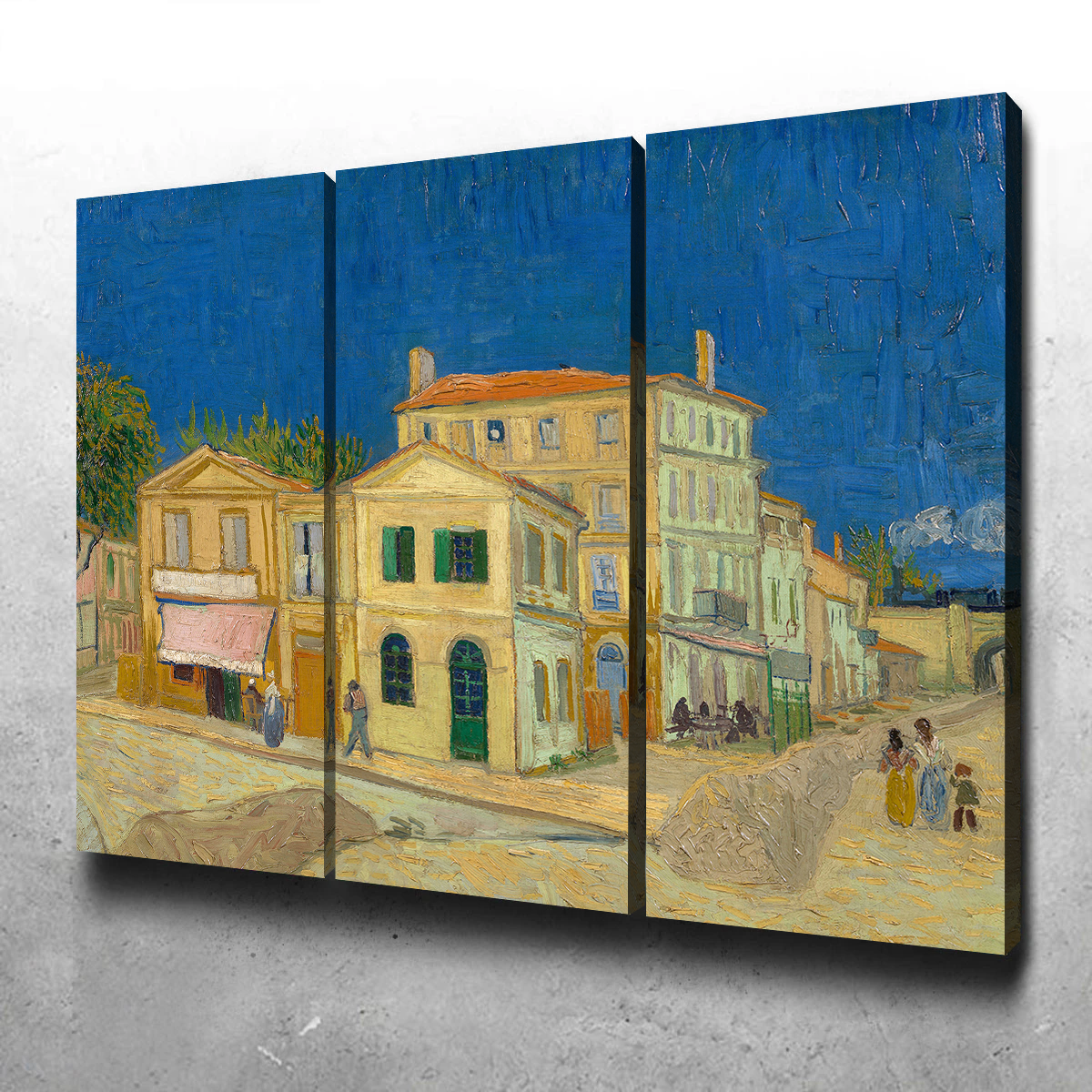 The Yellow House Wall Art