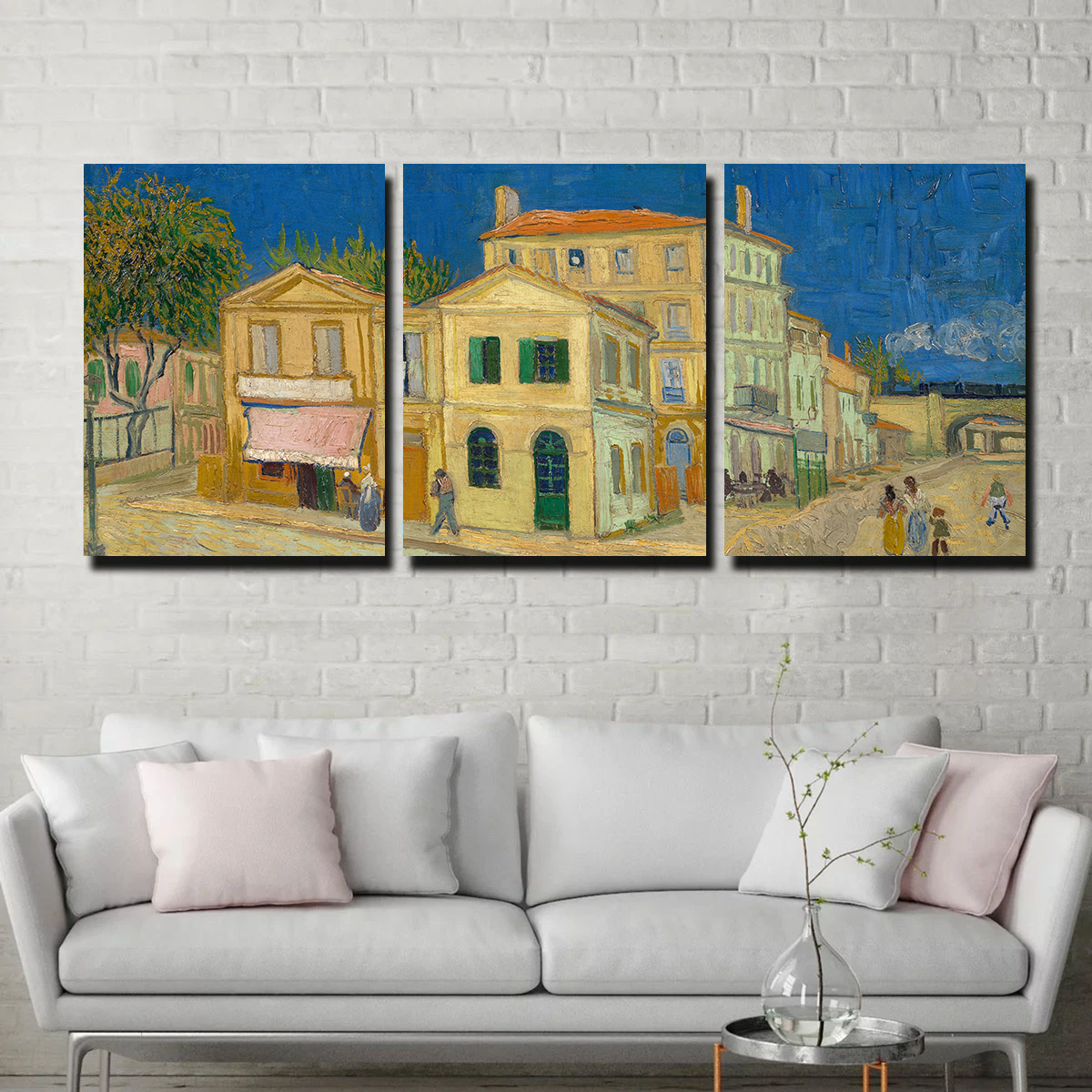 The Yellow House Wall Art