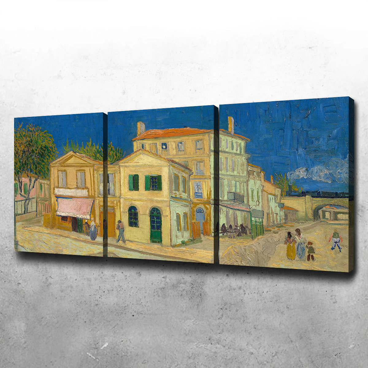 The Yellow House Wall Art