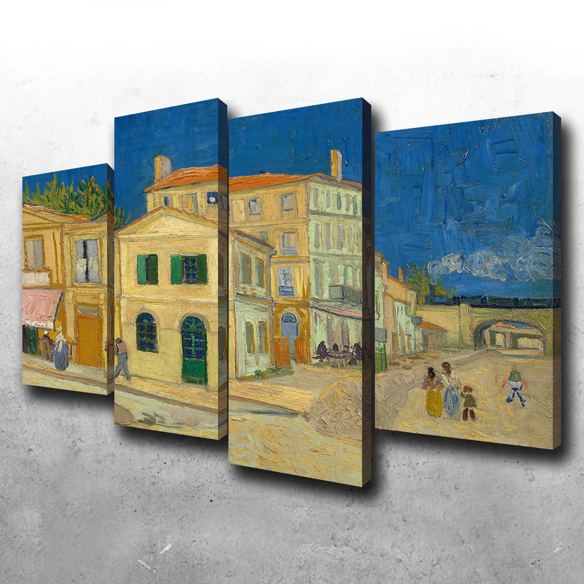 The Yellow House Wall Art