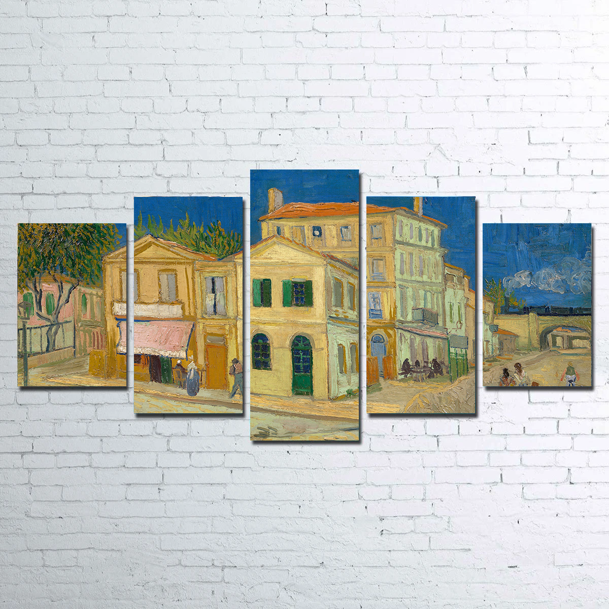 The Yellow House Wall Art