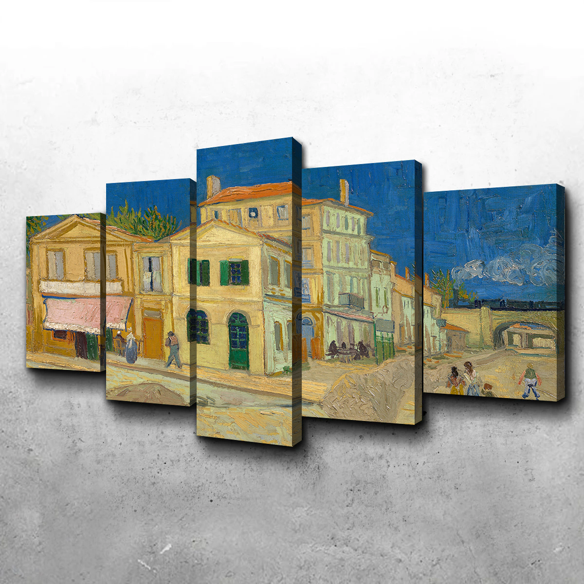 The Yellow House Wall Art