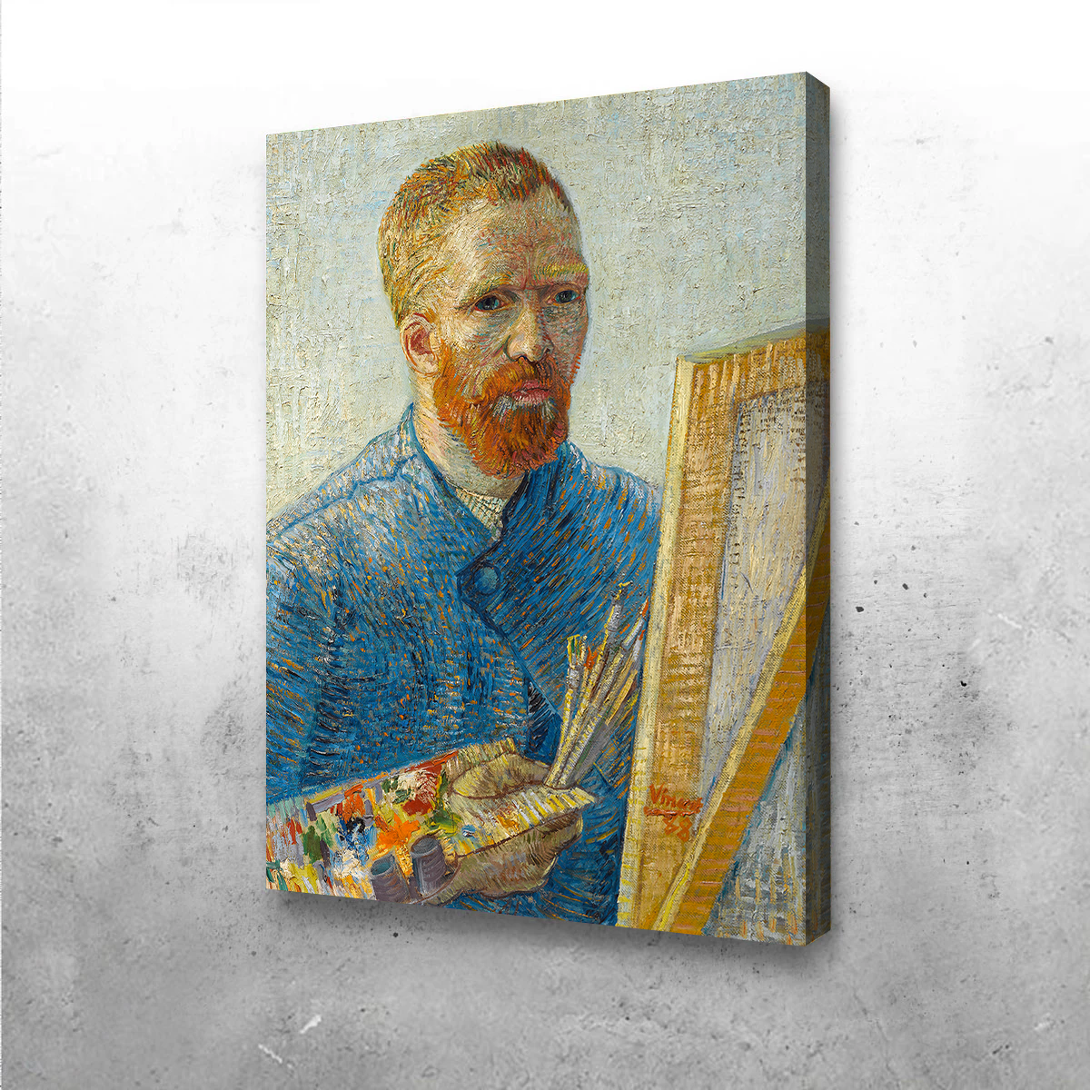 Zelfportret als schilder Wall Art