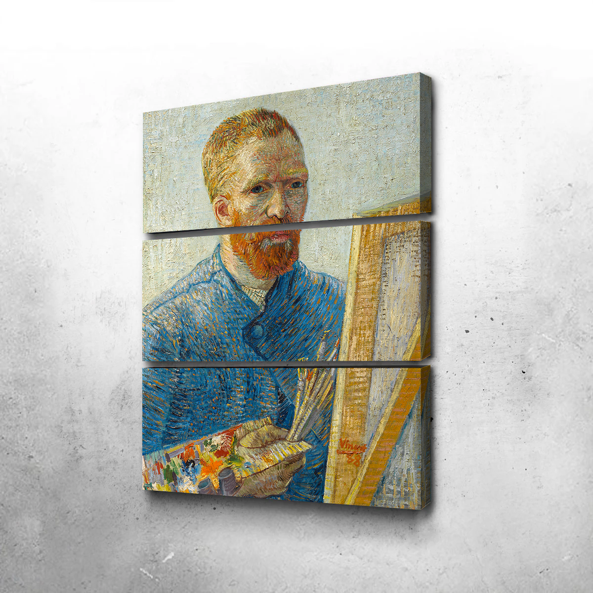 Zelfportret als schilder Wall Art