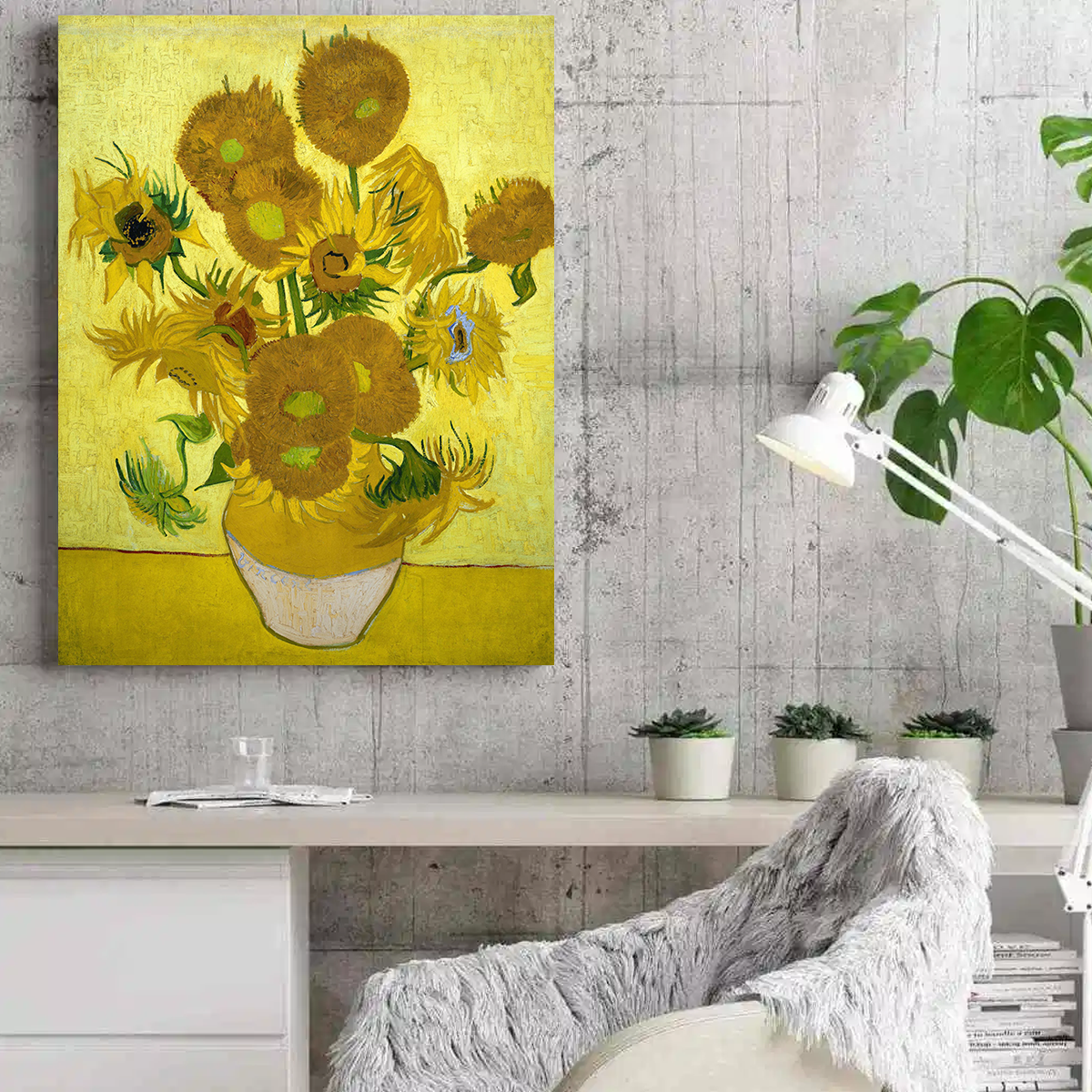 Zonnebloemen Wall Art