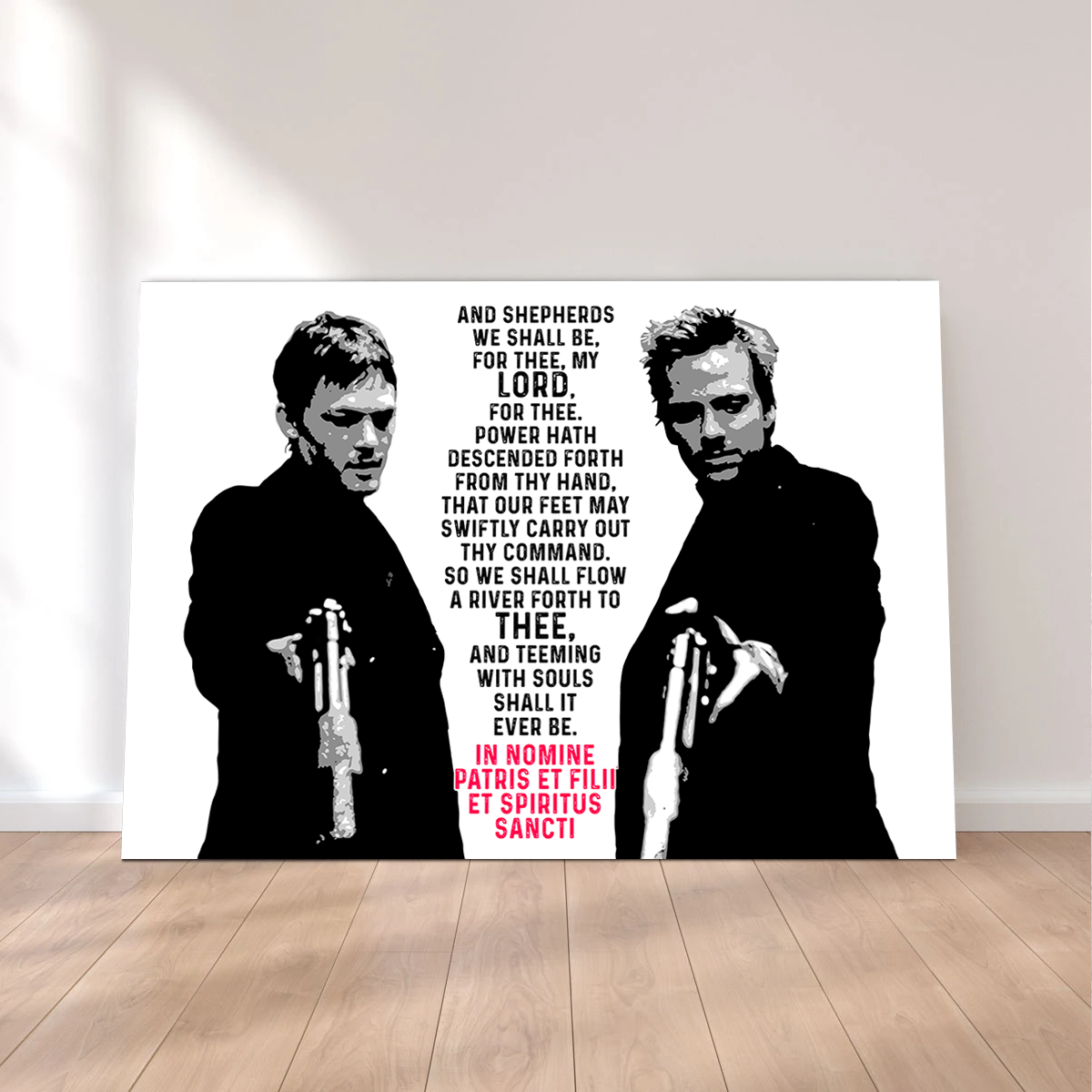 Boondock Saints Canvas Wall Art