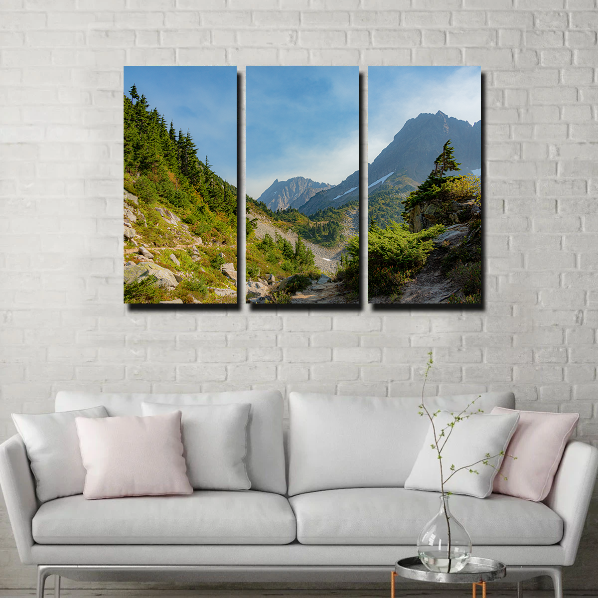 Treeline at Cascade Pass Wall Art