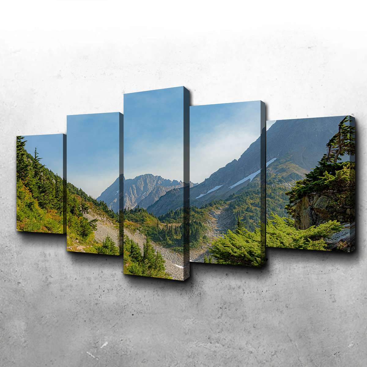 Treeline at Cascade Pass Wall Art