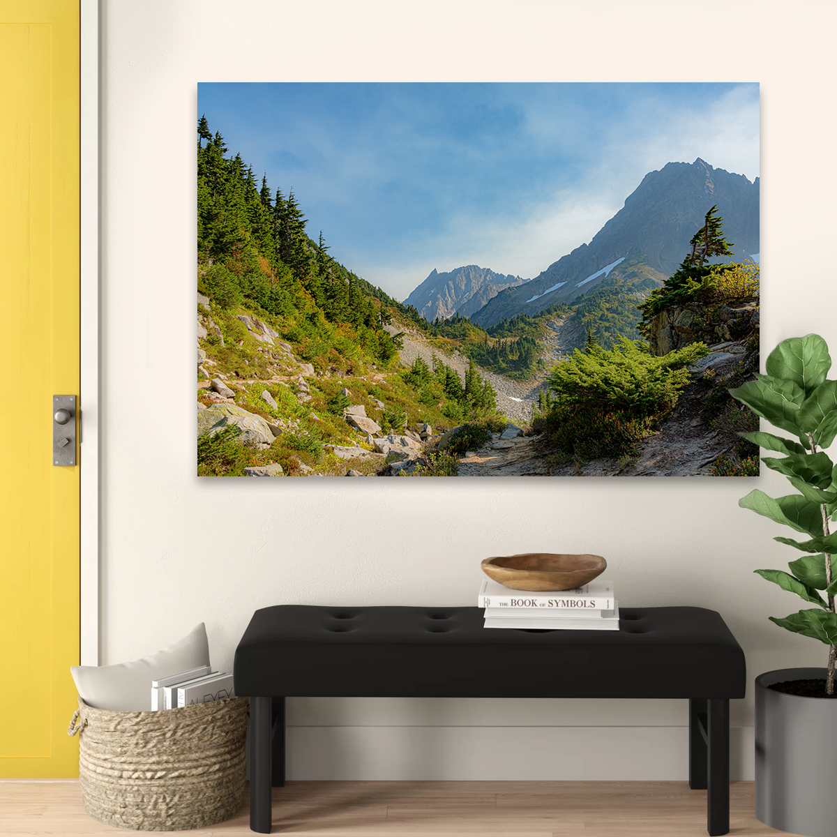 Treeline at Cascade Pass Wall Art