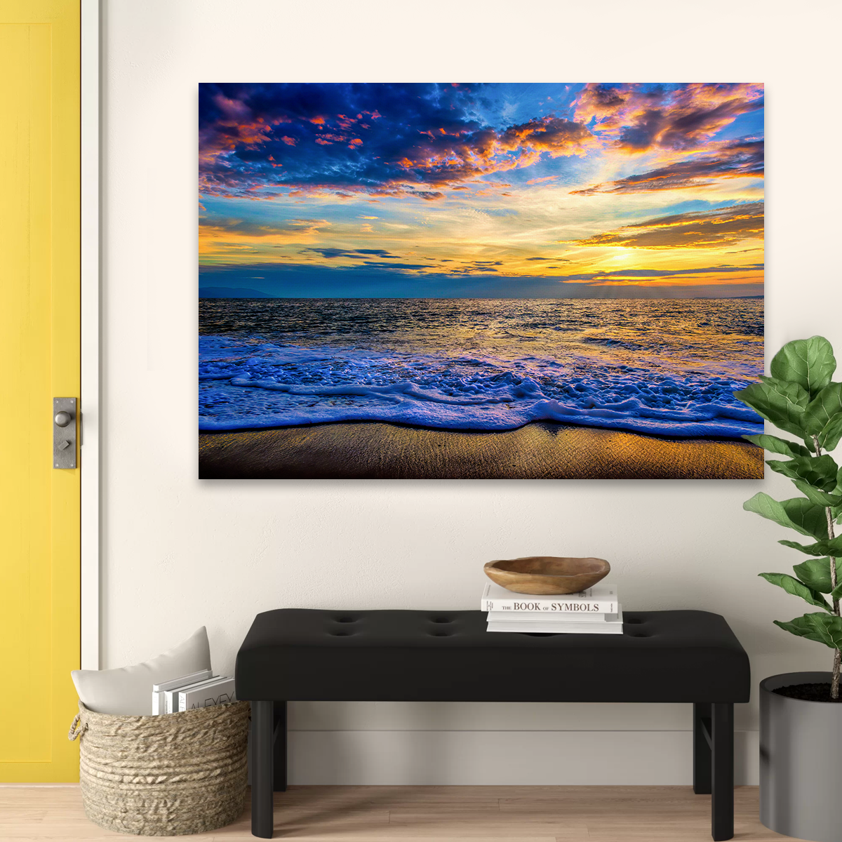 Ocean Sunset Wall Art