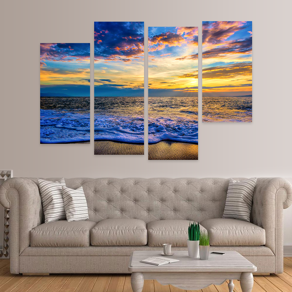 Ocean Sunset Wall Art