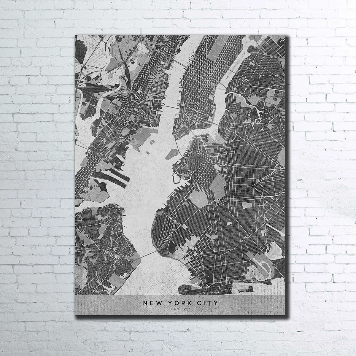 Grayscale New York City Wall Art