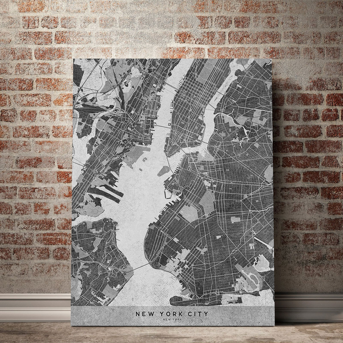 Grayscale New York City Wall Art