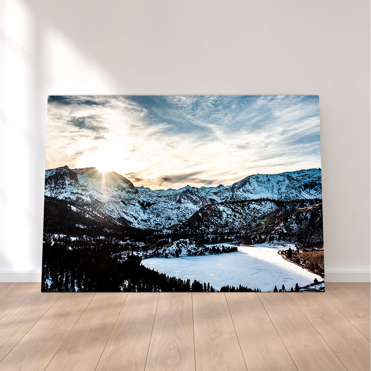 June Lake Sunset Wall Art