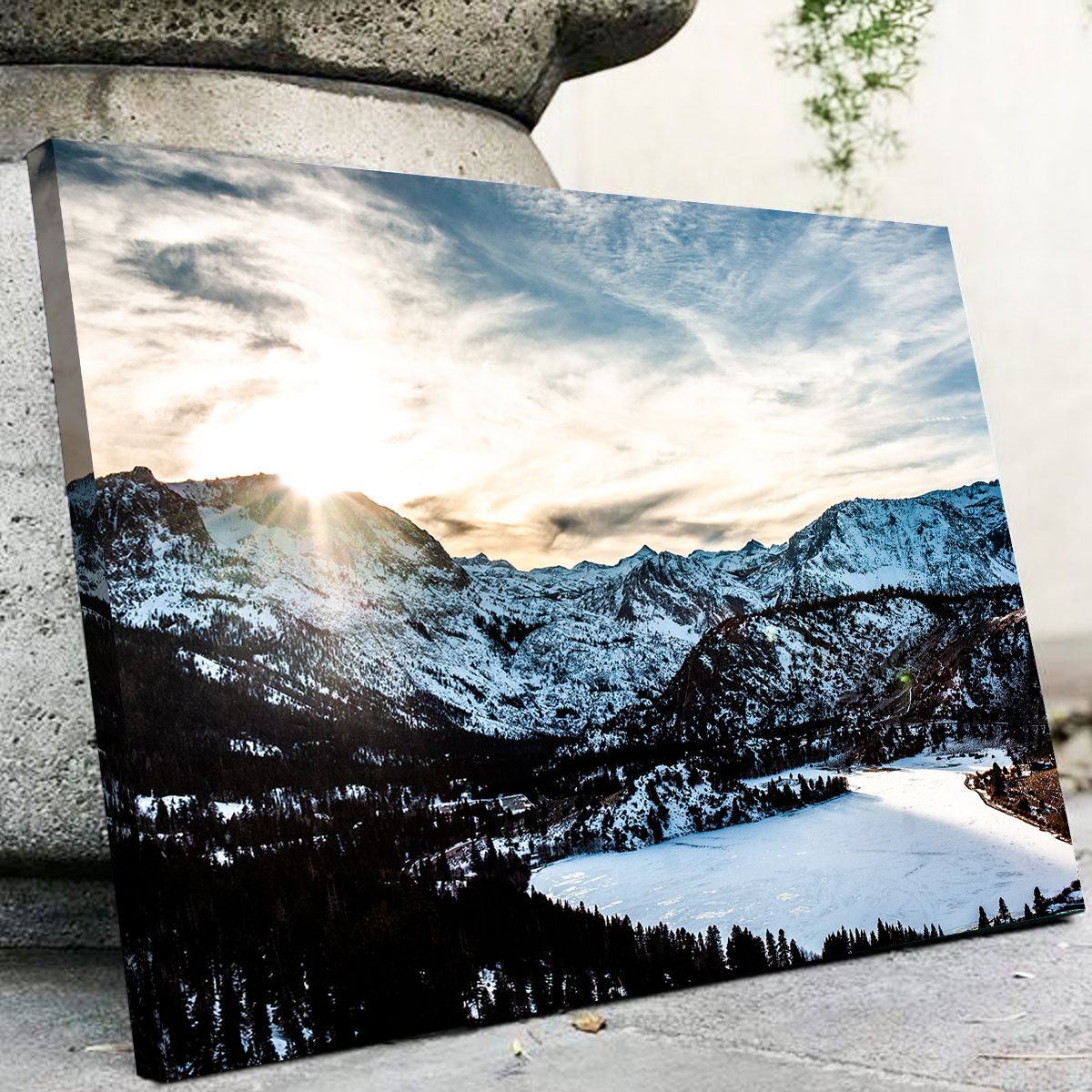 June Lake Sunset Wall Art