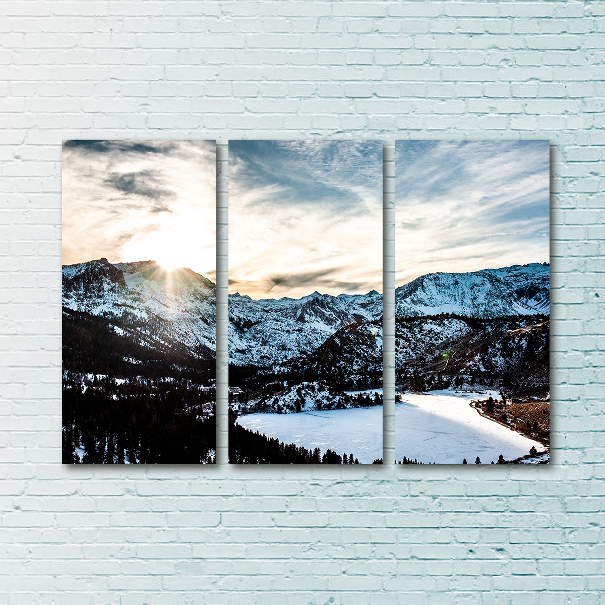 June Lake Sunset Wall Art