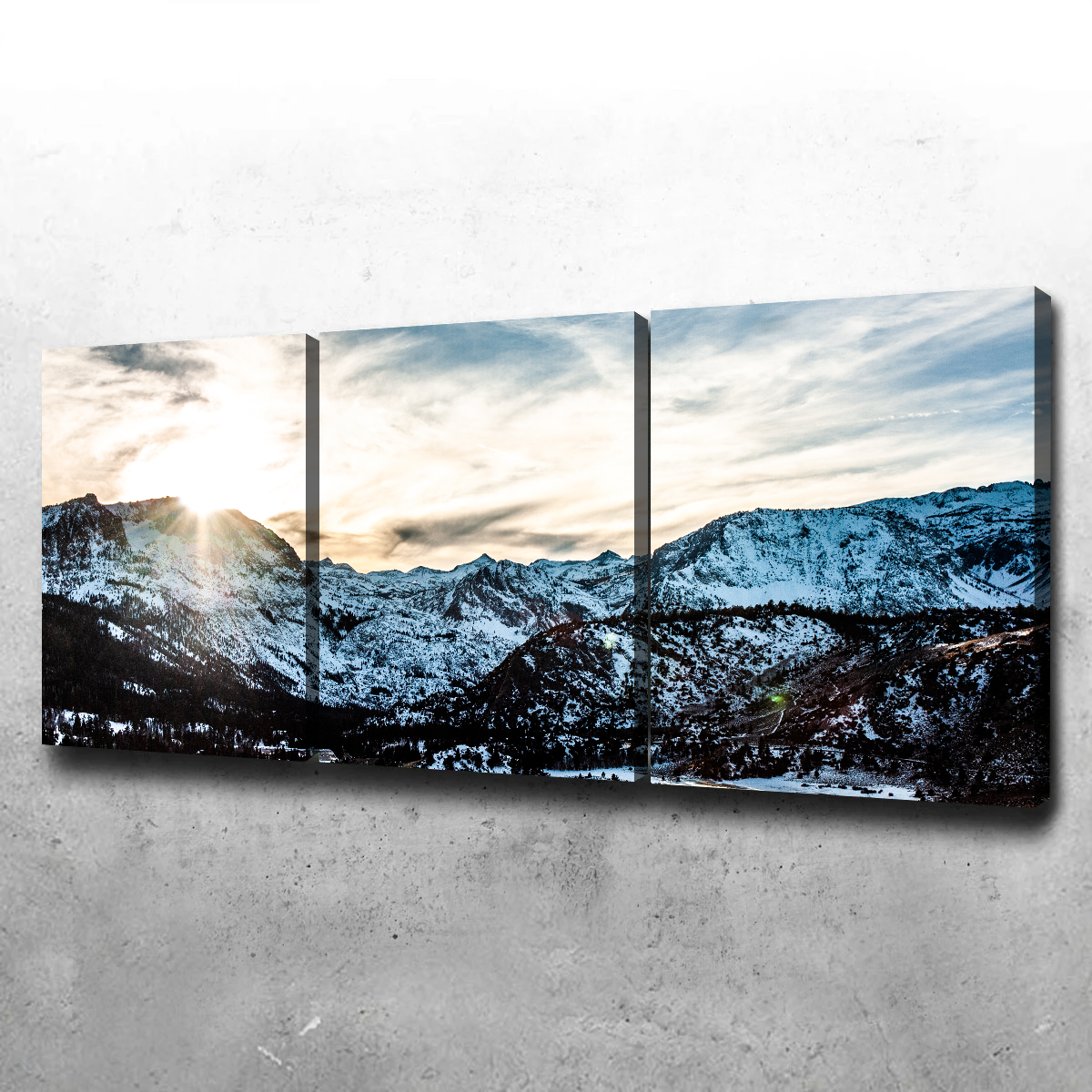 June Lake Sunset Wall Art