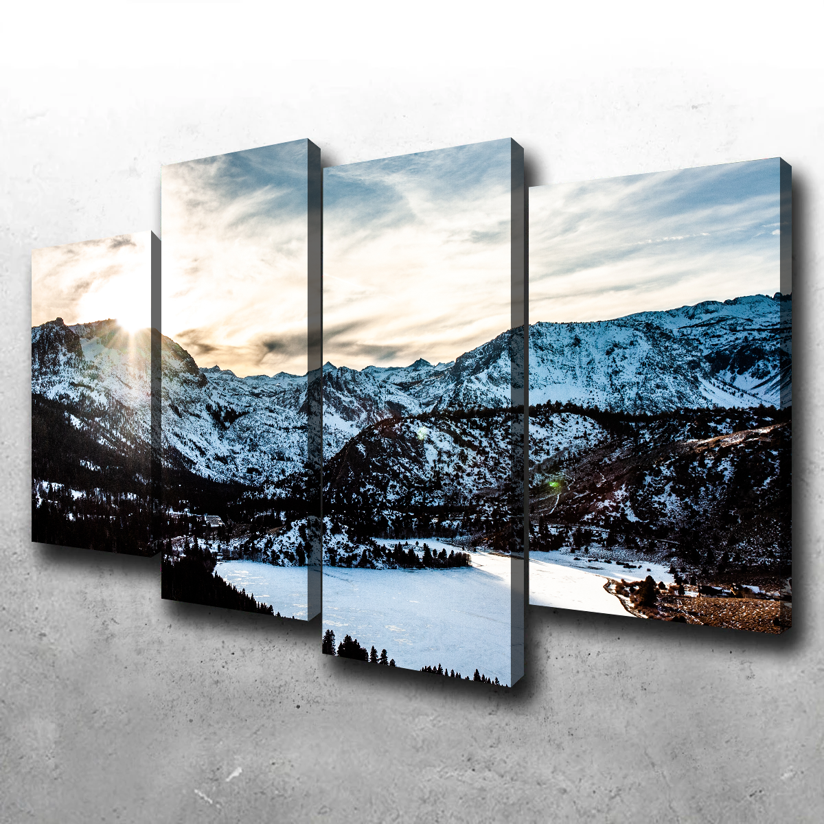 June Lake Sunset Wall Art